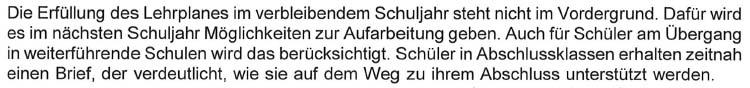 Brief des Staatsministers vom 30. März 2020 - Teil 1