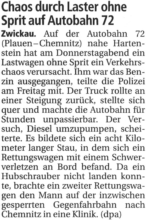 Sprit, Benzin oder Diesel?