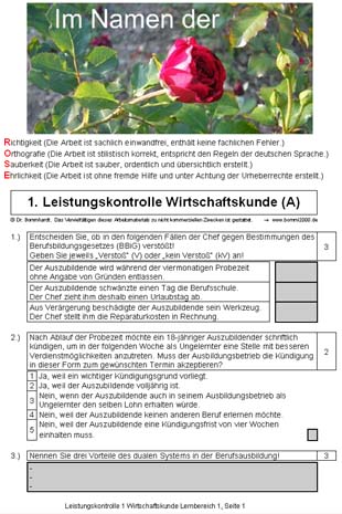 1. LK - kennzeichnend sind das große Bild der Rose und die ausführliche Beschreibung