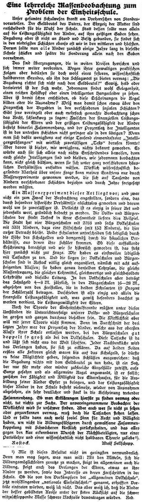 Artikel vom 13. Februar 1914