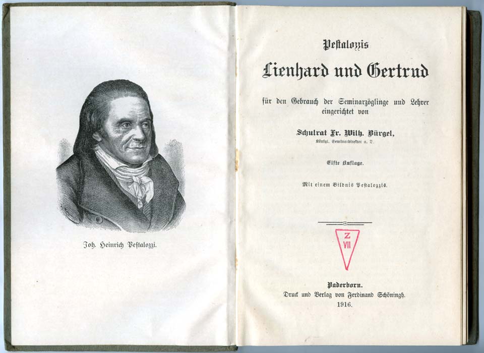 Pestalozzis ´Lienhard und Getrud´
