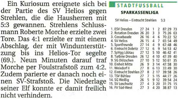 Artikel in der ´Sächsischen Zeitung´ vom 29. Mai 2006