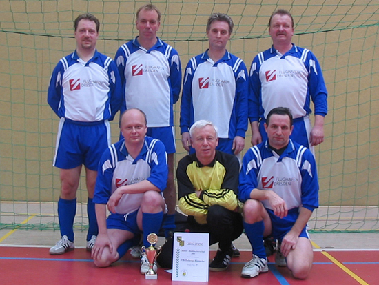 VfB Hellerau/Klotzsche ist Hallen-Stadtmeister 2005 der Senioren Ü 40
