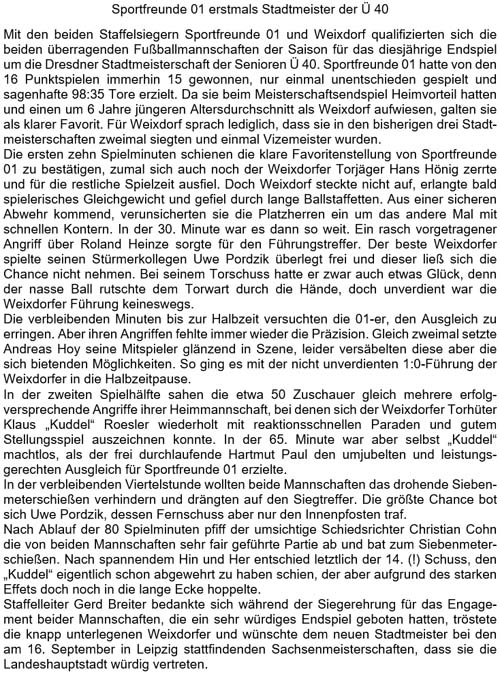Text zur Hallenmeisterschaft am 19.2.2006