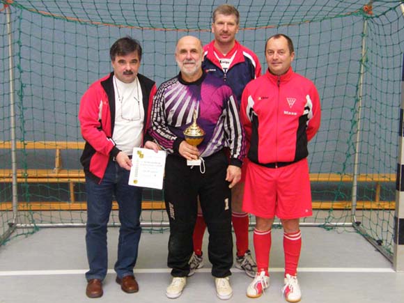 Weixdorf ist Hallen-Stadtmeister 2008 der Senioren Ü 50