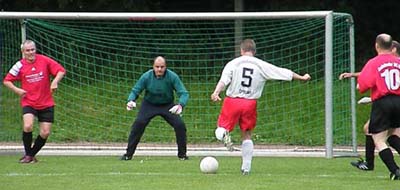 Ronny Kirchner erzielt für Sportfreunde das 1:0 - Teil 1.