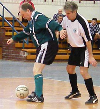 Rainer Adam im Spiel Radebeul - Löbtau (1:1)