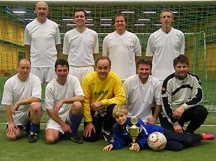 VfB Hellerau/Klotzsche ist Hallen-Stadtmeister 2012 der Altsenioren Ü 40