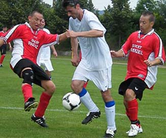 Endspiel um den Stadtpokal der Ü 40: Hellerau/Klotzsche - Striesen (3:5)