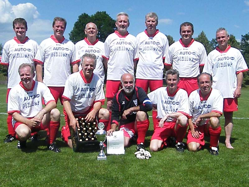 Stadtmeister 2012 der Senioren Ü 50 wurde Weixdorf.