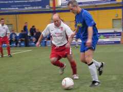 Das schönste Tor erzielt Holger Hofmann (Hellerau) im Spiel gegen Sportfreunde (3:2).