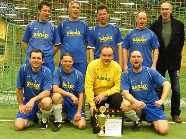 VfB Hellerau/Klotzsche ist Hallen-Stadtmeister 2013 der Altsenioren Ü 40