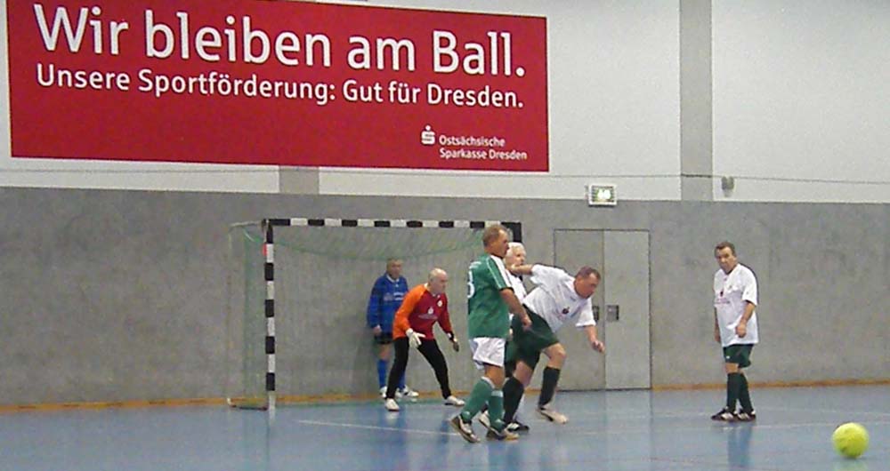 Wir bleiben am Ball: Dresden - Gröditz (0:0)