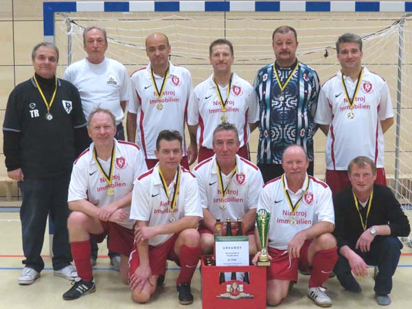 Sportfreunde 01 ist Hallen-Stadtmeister 2015 der Senioren Ü 50