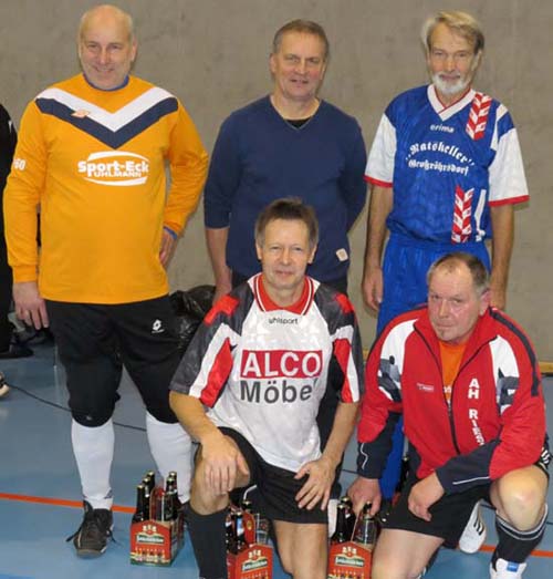 das All-Star-Team der 3. Hallen-Stadtmeisterschaft der Altsenioren Ü 60