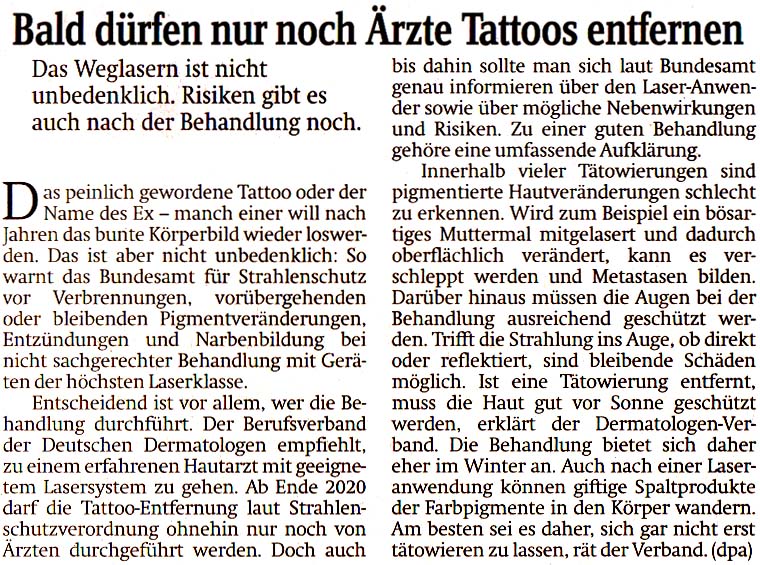 aus ´Sächsische Zeitung´ vom 6. August 2019