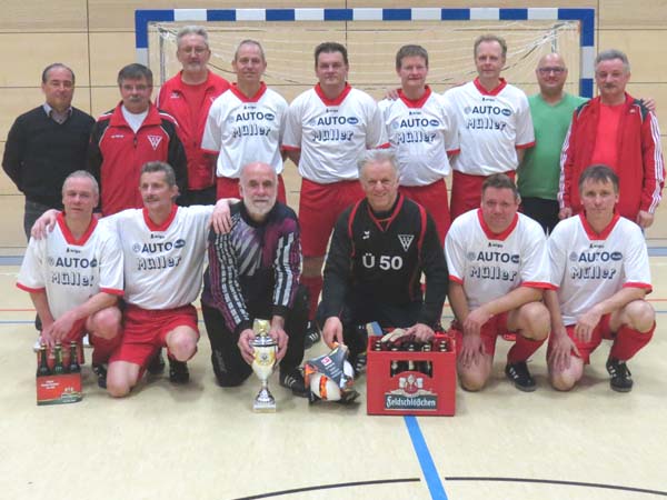 Weixdorf ist Hallen-Stadtmeister 2016 der Senioren Ü 50