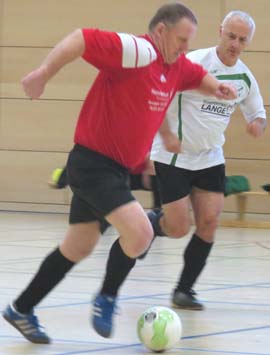 Frank Lubsch und Bernd Zeissig im Spiel Radebeul - Süd-West (1:0)