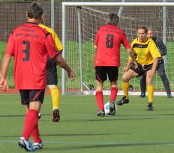 ... im Spiel Brand-Erbisdorf - Elsterwerda (0:0)