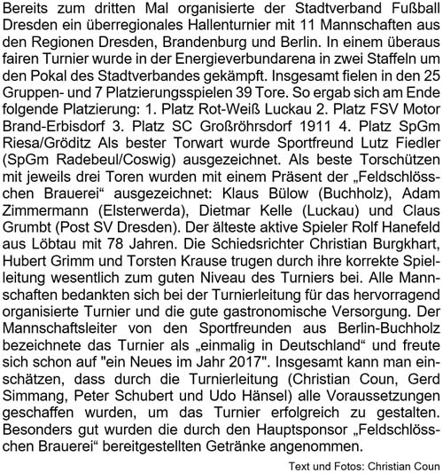 Text zur Ü70-Hallenmeisterschaft am 7.2.2016