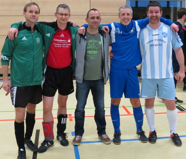 das All-Star-Team der 14. Hallen-Stadtmeisterschaft der Altsenioren Ü 40