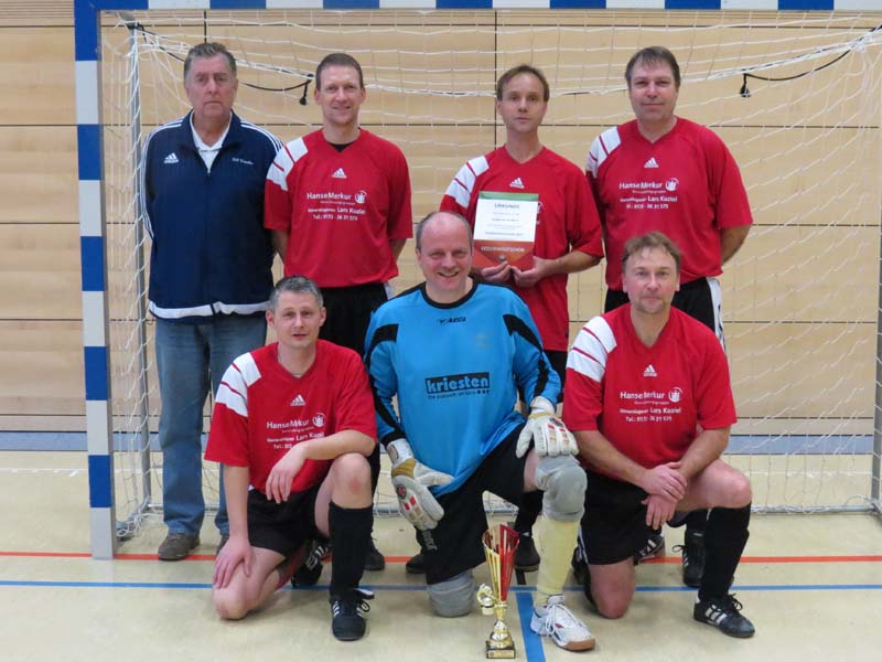 Der Radebeuler BC 08 ist Hallen-Stadtmeister 2017 der Altsenioren Ü 40