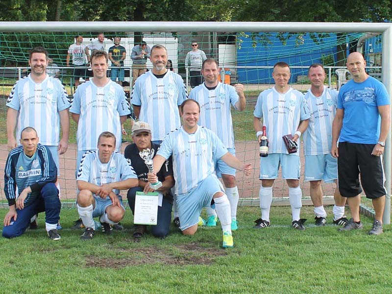 Der FV Blau-Weiß Stahl Freital ist Stadtmeister 2017 der Altsenioren Ü 40