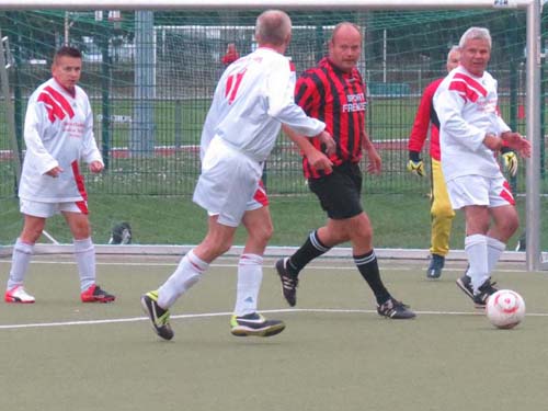 DSC - Radeberg (2:0): Thilo Hoppe, Frank Juschten, Holger Dörwald, Rolf Escher und Andreas Jähnischen