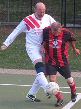 Einheit Radeberg - Löbtau (0:1): Heinz Schmidt und Hannes Sebastian