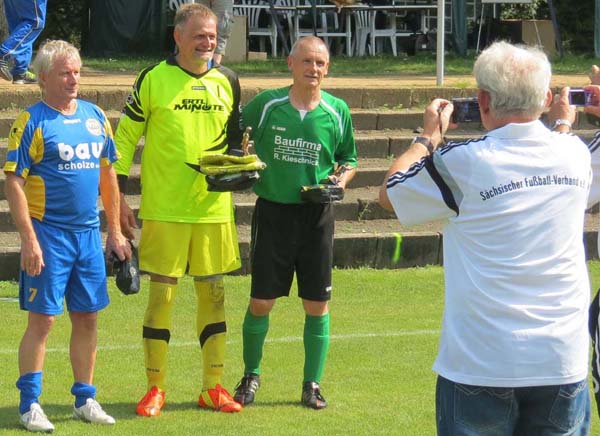 Dieter Siebenhaar, Wilfried Brendel und Uwe Heidrich