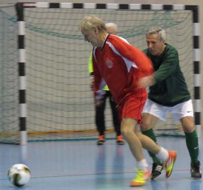 Ulrich Schubert und ... im kleinen Finale Buchholz - Müllrose (2:1)