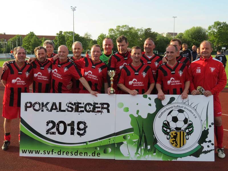Stadtpokalsieger 2019 der Altsenioren Ü 50: SG Striesen