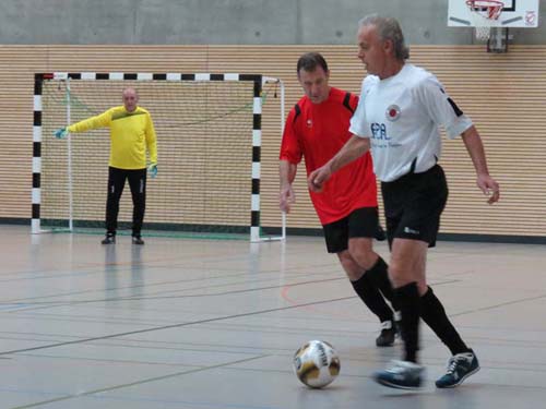 ..., Hannes Sager und Claus Reichelt im Spiel DHfK - DSC (1:2)