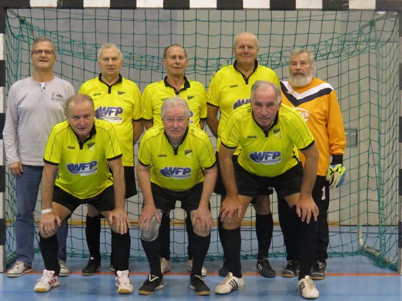 der Post SV Dresden ist Hallen-Stadtmeister 2019 der Altsenioren Ü 70