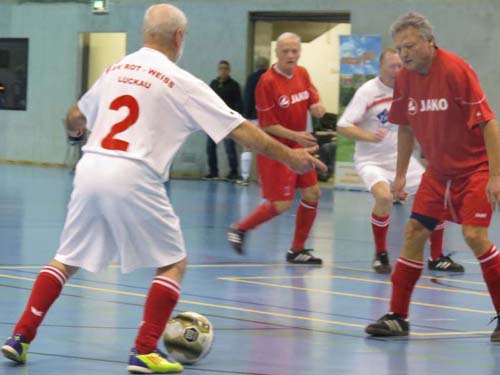 aus dem Spiel SV Buchholz Berlin - FSV Rot-Weiß Luckau (2:0) - Bild 2