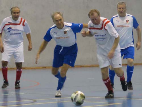 aus dem Spiel BSG Stahl Riesa - FSV Rot-Weiß Luckau (0:1)