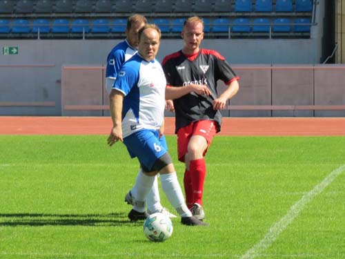 Jens Fleischer (dahinter Marco Kolbe) und Sören Müller