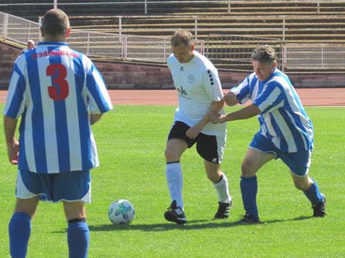 Jens Peters (Nr. 3), Sven Rabe und Jörg Schulze