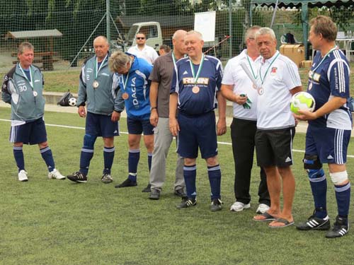 die Mannschaft der BSG Stahl Riesa