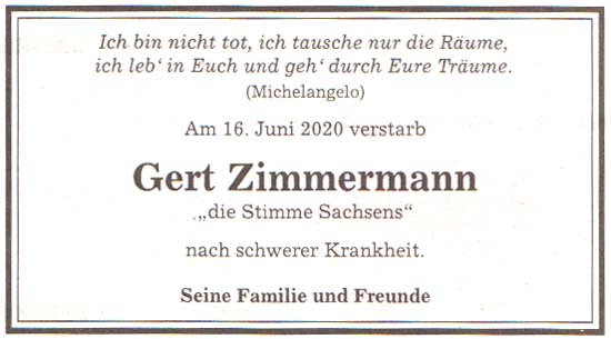 aus ´Sächsische Zeitung´ vom 23. Juni 2020