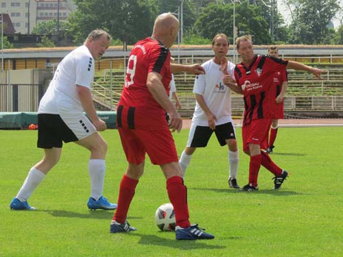 Peter Kern, Claus Nagora, Lars Weber und Jens-Peter Klahre