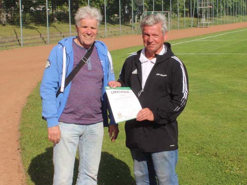 2. Dresden-Cup der Altsenioren Ü 70 in der Saison 2021/2022 - Primus Klaus (Löbtau) und Peter Schubert