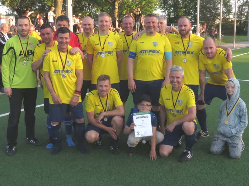 die Mannschaft des SV Helios 24 am 10. Mai 2024