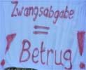 Zwangsabgabe = Betrug