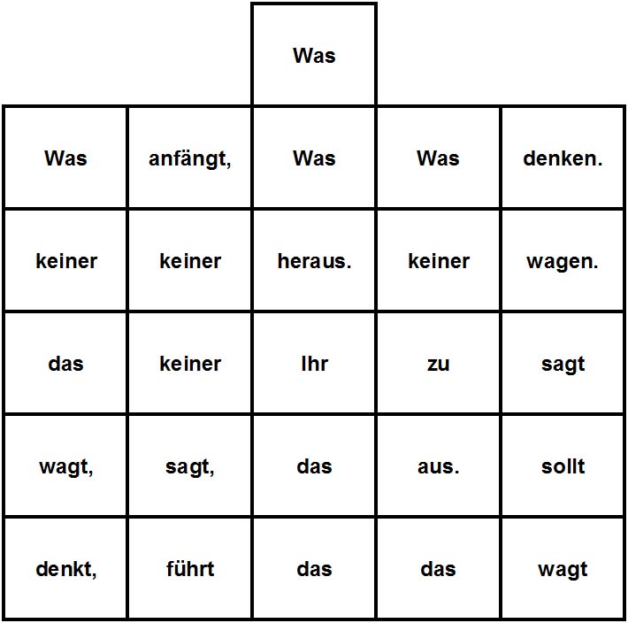 Rätsel 3 zum Lernfeld 2 (1. Lehrjahr)