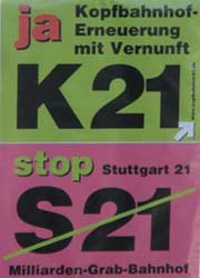 ja Kopfbahnhof Erneuerung mit Vernunft K21