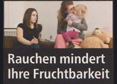 Rauchen mindert Ihre Fruchtbarkeit