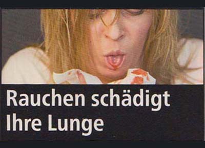 Rauchen schädigt Ihre Lunge