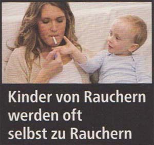 Kinder von Rauchern werden oft selbst zu Rauchern